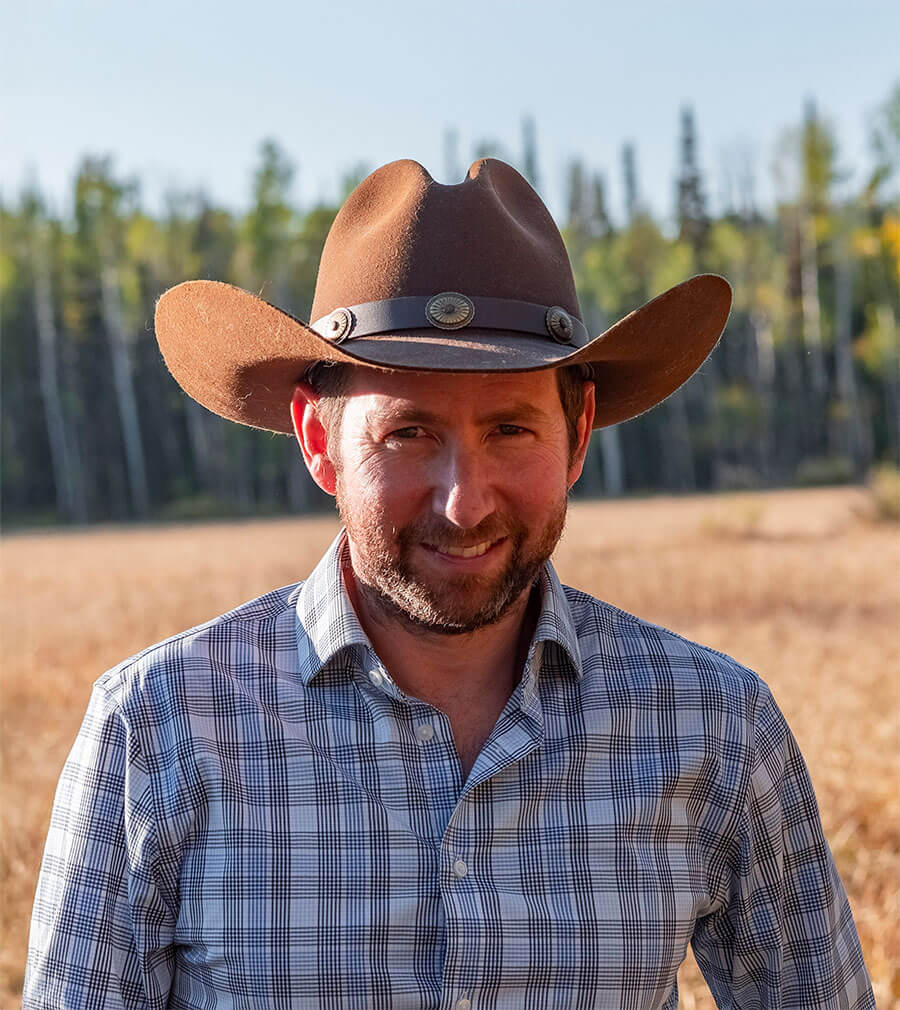 Glen Weinberg headshot with cowboy hat