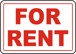 for rent sign