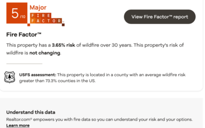 New flood and fire risk scores radically alter values